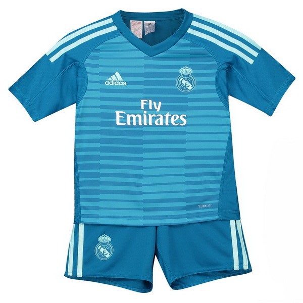 Camiseta Real Madrid 2ª Niños Portero 2018/19 Azul